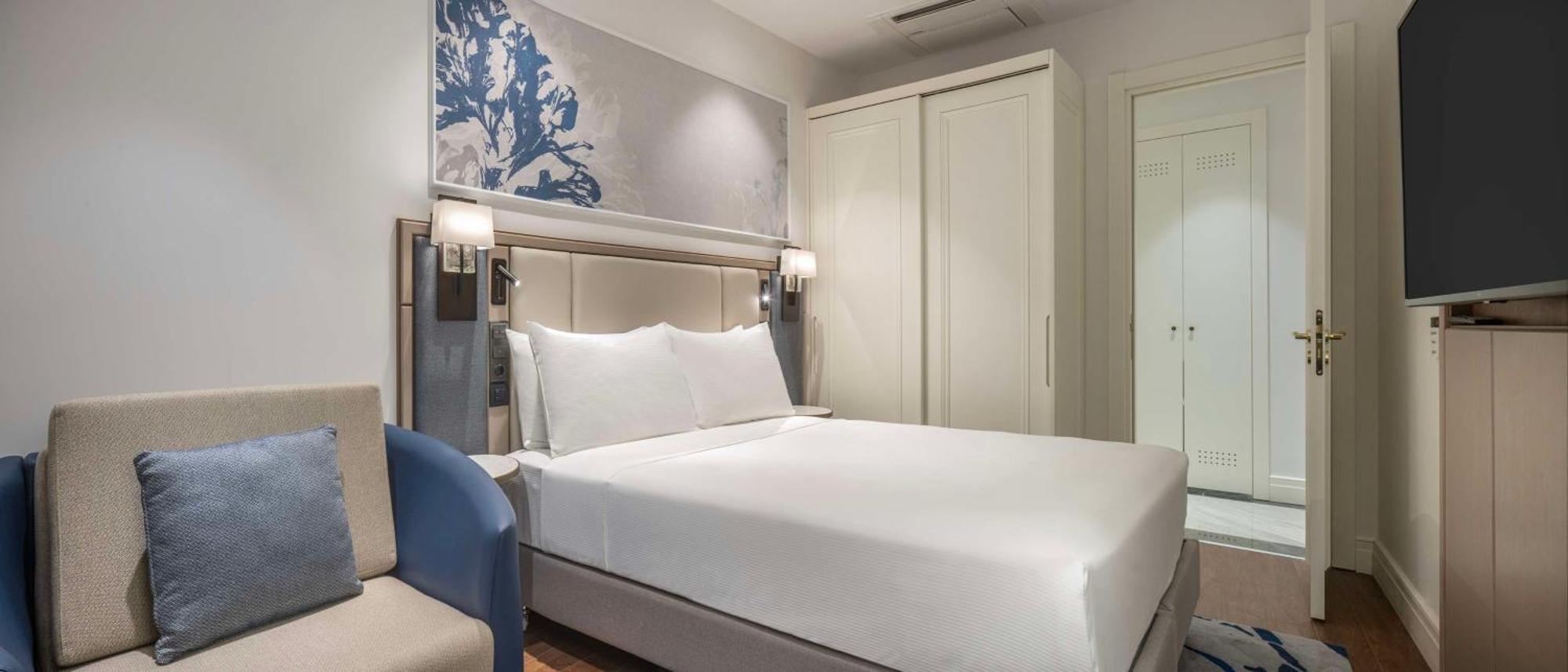 Hilton Mall Of اسطنبول المظهر الخارجي الصورة A bedroom at the hotel