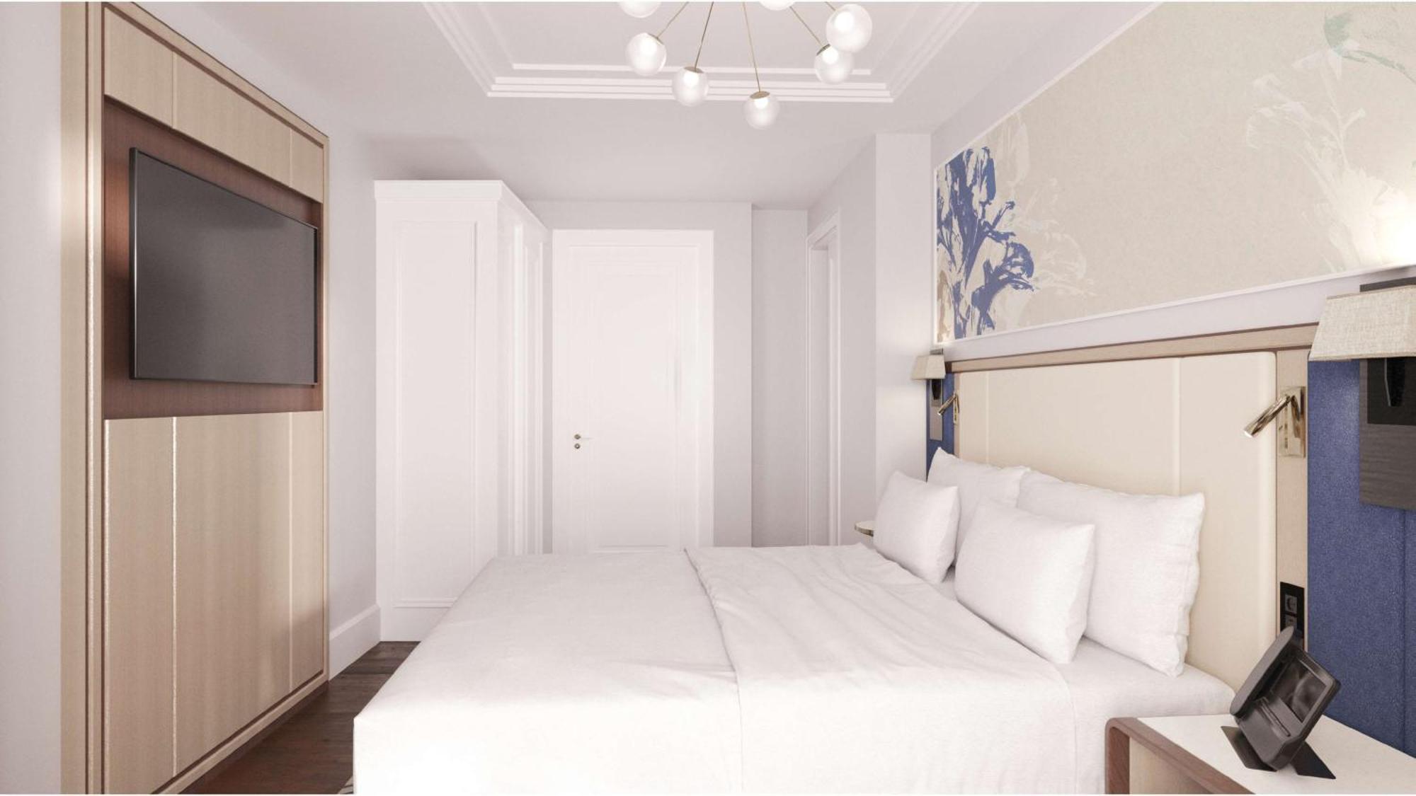 Hilton Mall Of اسطنبول المظهر الخارجي الصورة A bedroom in the new hotel
