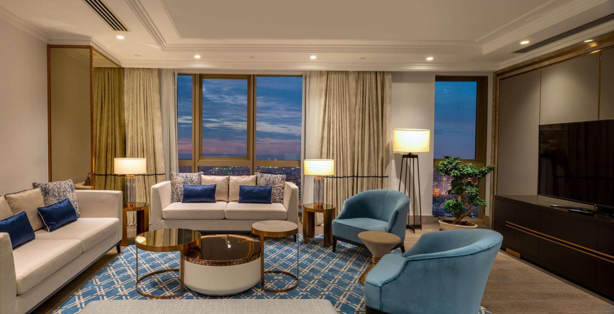 Hilton Mall Of اسطنبول المظهر الخارجي الصورة A living room at the hotel