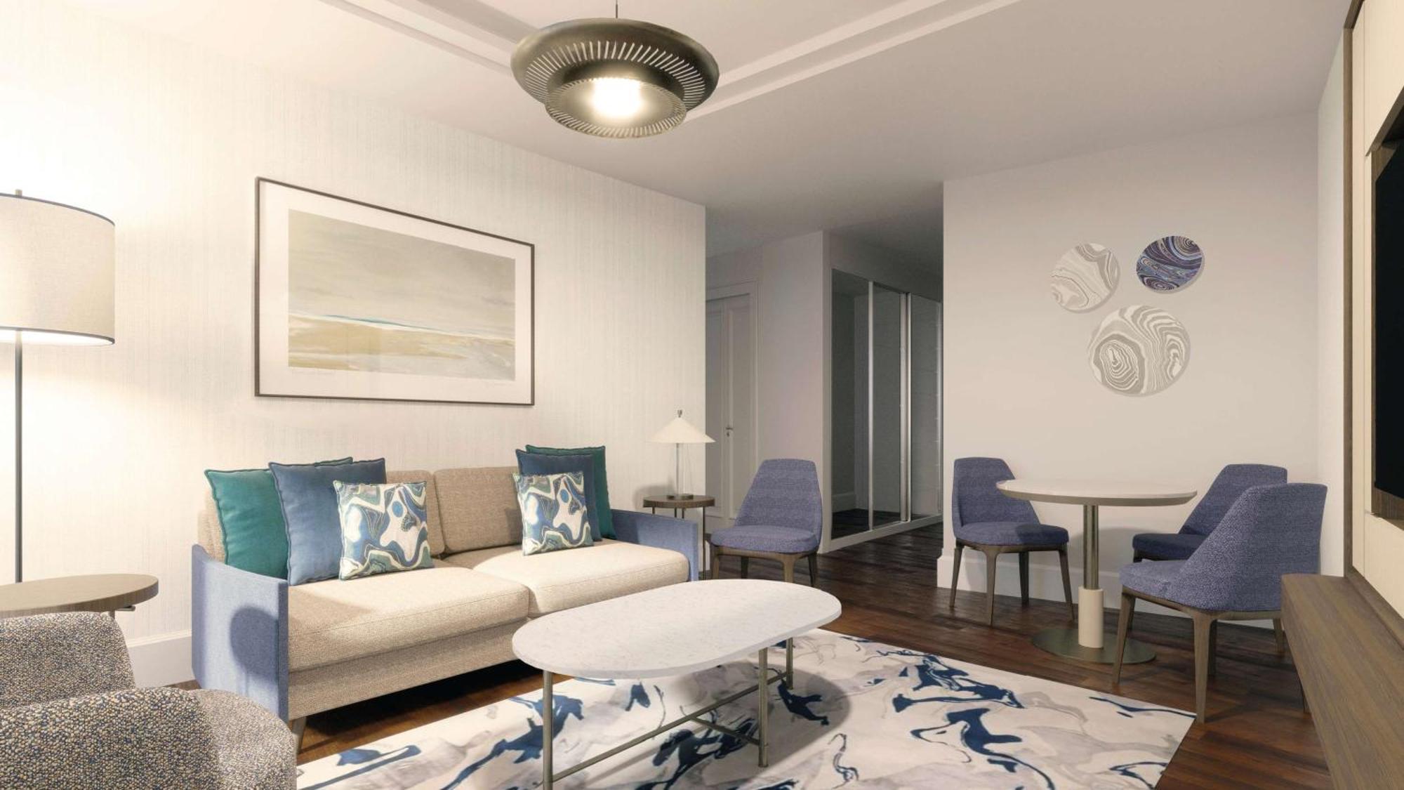 Hilton Mall Of اسطنبول المظهر الخارجي الصورة A staged living room