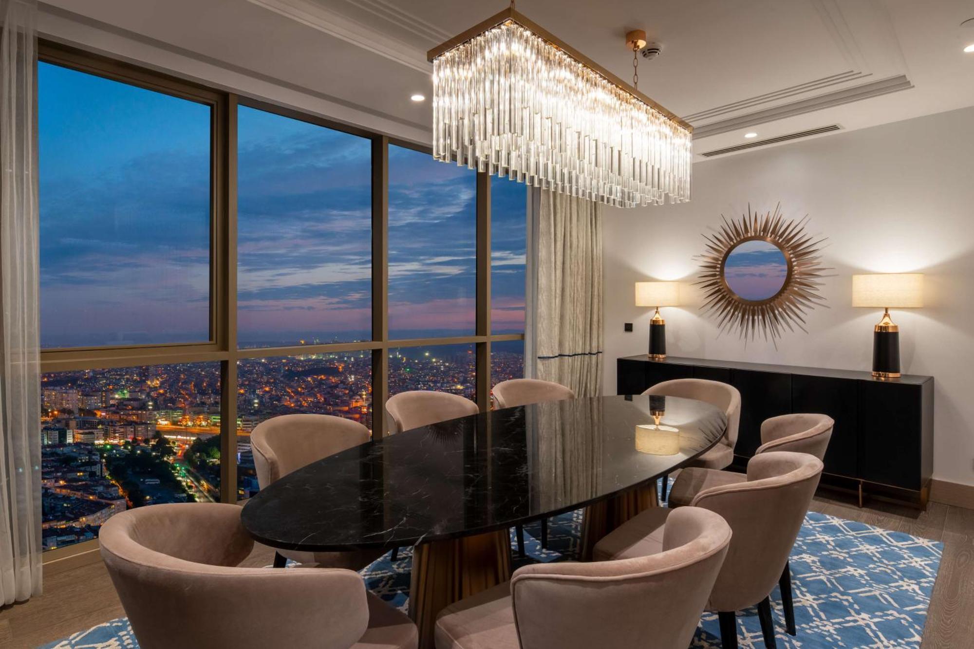 Hilton Mall Of اسطنبول المظهر الخارجي الصورة A dining room in a penthouse