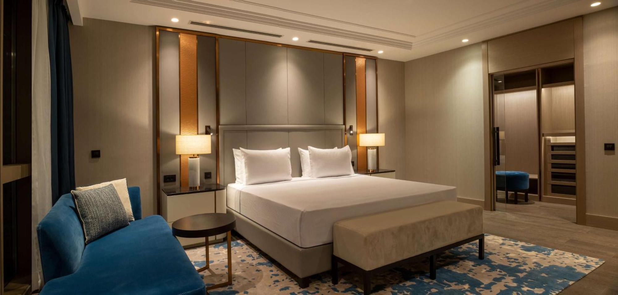 Hilton Mall Of اسطنبول المظهر الخارجي الصورة A bedroom at the hotel