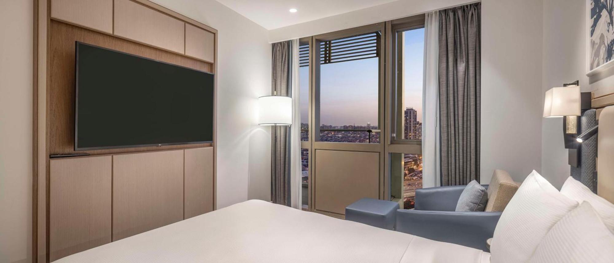 Hilton Mall Of اسطنبول المظهر الخارجي الصورة A bedroom at the hotel